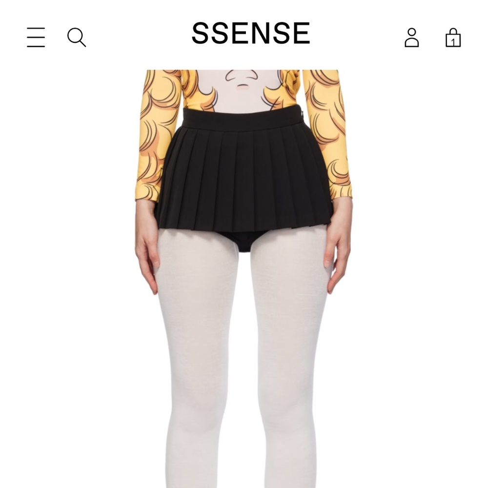 Push button skirt